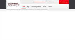Desktop Screenshot of preferredautomotiveinc.com