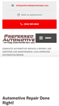 Mobile Screenshot of preferredautomotiveinc.com